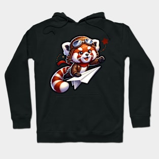 The Pilot Red Panda Hoodie